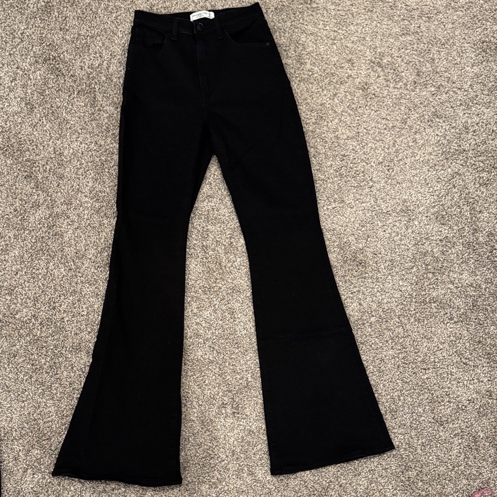 Abercrombie & Fitch Curve Love The Flare Ultra High Rise, 26 Long